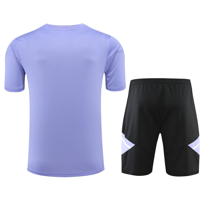 Chandal del Real Madrid Manga Corta 2022-23 Purpura - Pantalon Corto